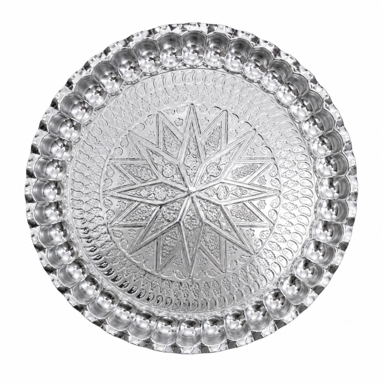 سینی کنگره استیل طرح دار