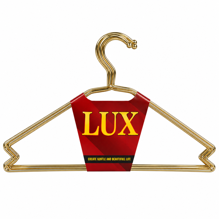 چوب لباسی فلزی طلایی لوکس LUX